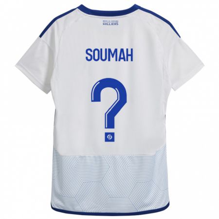 Kandiny Homme Maillot Mohamed Soumah #0 Blanc Tenues Extérieur 2023/24 T-Shirt