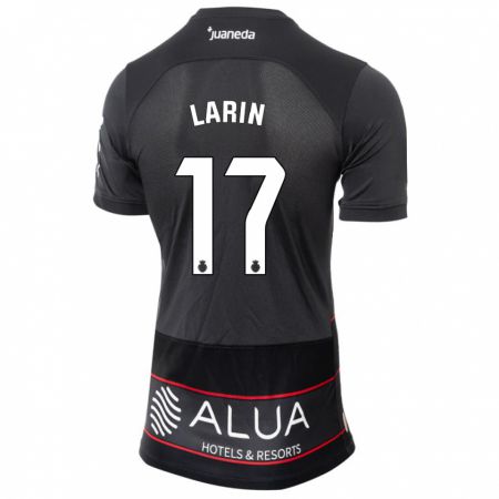 Kandiny Homme Maillot Cyle Larin #17 Noir Tenues Extérieur 2023/24 T-Shirt