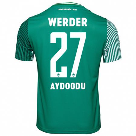 Kandiny Femme Maillot Onur Aydogdu #27 Vert Tenues Domicile 2023/24 T-Shirt