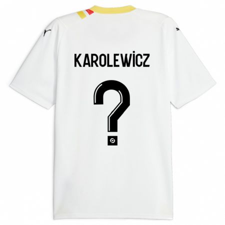 Kandiny Femme Maillot Roman Karolewicz #0 Noir Tenues Extérieur 2023/24 T-Shirt