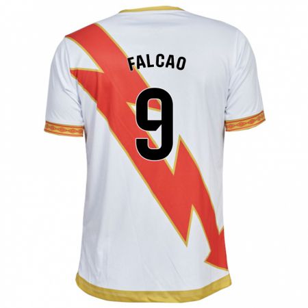 Kandiny Enfant Maillot Radamel Falcao #9 Blanc Tenues Domicile 2023/24 T-Shirt