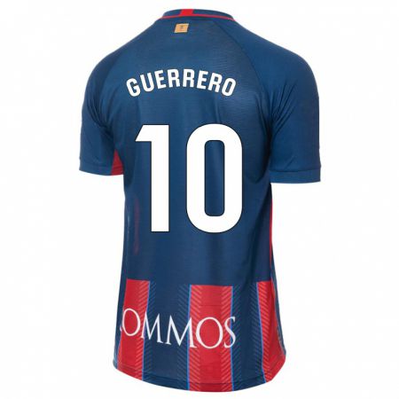 Kandiny Enfant Maillot Fernando Guerrero #10 Marin Tenues Domicile 2023/24 T-Shirt