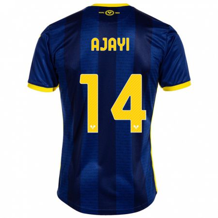 Kandiny Enfant Maillot Junior Ajayi #14 Marin Tenues Domicile 2023/24 T-Shirt