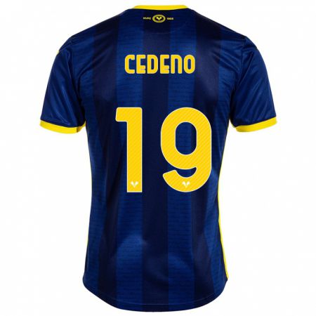 Kandiny Enfant Maillot Lineth Cedeno #19 Marin Tenues Domicile 2023/24 T-Shirt