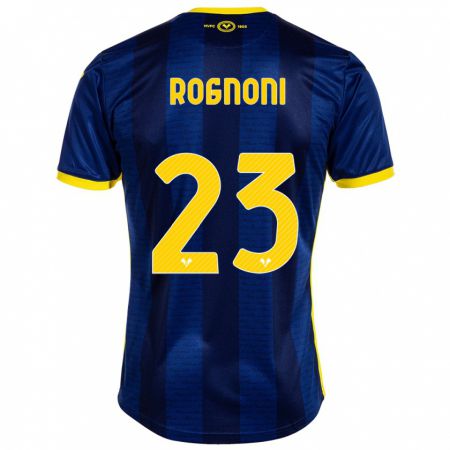 Kandiny Enfant Maillot Alessia Rognoni #23 Marin Tenues Domicile 2023/24 T-Shirt