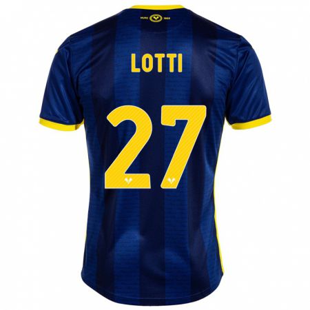 Kandiny Enfant Maillot Irene Lotti #27 Marin Tenues Domicile 2023/24 T-Shirt