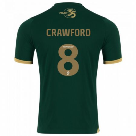 Kandiny Enfant Maillot Imy Crawford #8 Vert Tenues Domicile 2023/24 T-Shirt