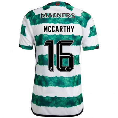 Kandiny Enfant Maillot James Mccarthy #16 Vert Tenues Domicile 2023/24 T-Shirt