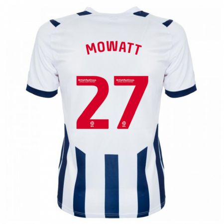 Kandiny Enfant Maillot Alex Mowatt #27 Blanc Tenues Domicile 2023/24 T-Shirt