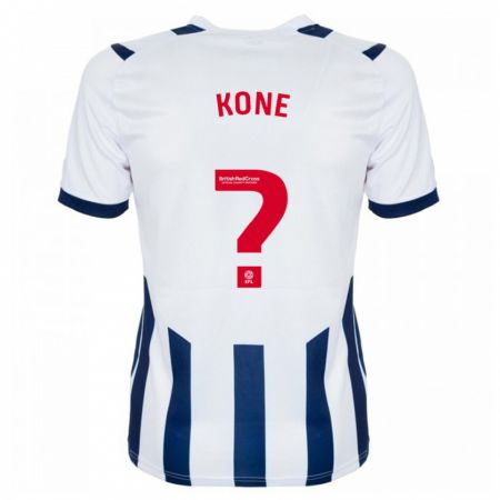 Kandiny Enfant Maillot Cheick Kone #0 Blanc Tenues Domicile 2023/24 T-Shirt