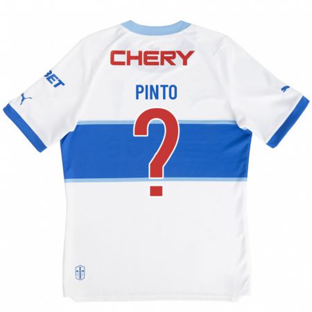 Kandiny Enfant Maillot Pablo Pinto #0 Blanc Tenues Domicile 2023/24 T-Shirt