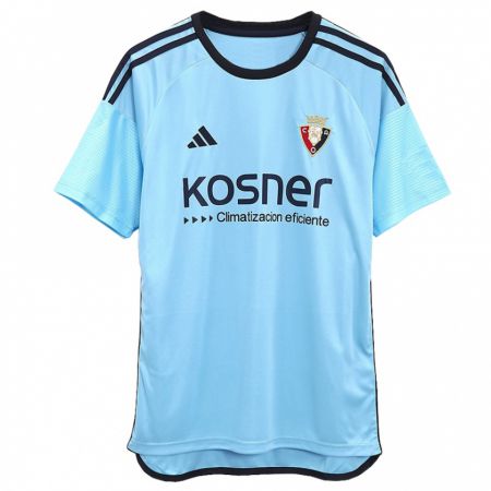 Kandiny Enfant Maillot Sergio Herrera #1 Bleu Tenues Extérieur 2023/24 T-Shirt