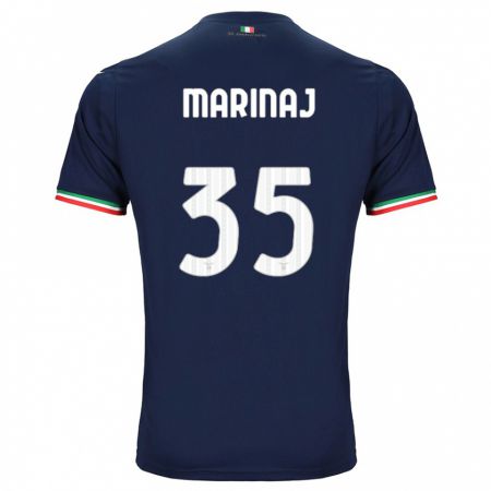 Kandiny Enfant Maillot Kledi Marinaj #35 Marin Tenues Extérieur 2023/24 T-Shirt