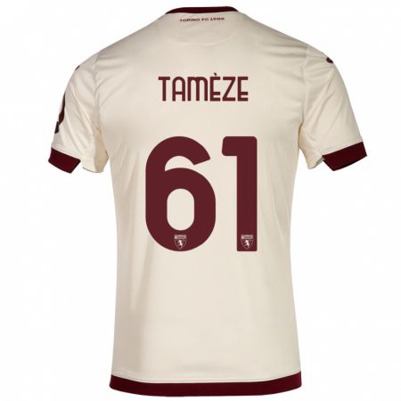 Kandiny Enfant Maillot Adrien Tamèze #61 Champenois Tenues Extérieur 2023/24 T-Shirt