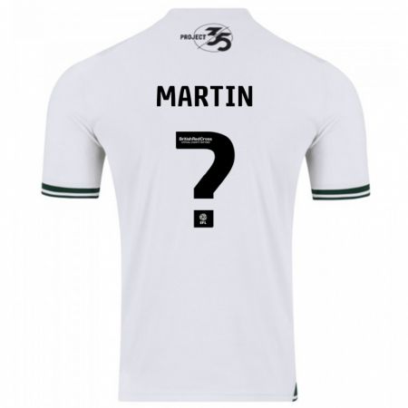 Kandiny Enfant Maillot Matthew Martin #0 Blanc Tenues Extérieur 2023/24 T-Shirt