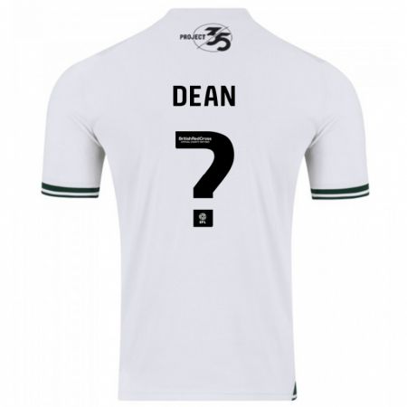 Kandiny Enfant Maillot Oscar Dean #0 Blanc Tenues Extérieur 2023/24 T-Shirt