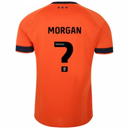 Kandiny Enfant Maillot Rio Oudnie-Morgan #0 Orange Tenues Extérieur 2023/24 T-Shirt