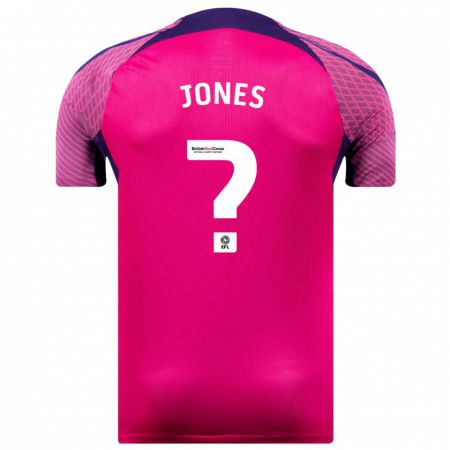 Kandiny Enfant Maillot Jenson Jones #0 Violet Tenues Extérieur 2023/24 T-Shirt