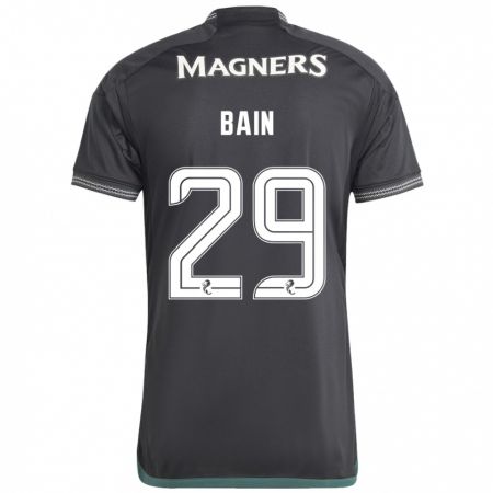 Kandiny Enfant Maillot Scott Bain #29 Noir Tenues Extérieur 2023/24 T-Shirt