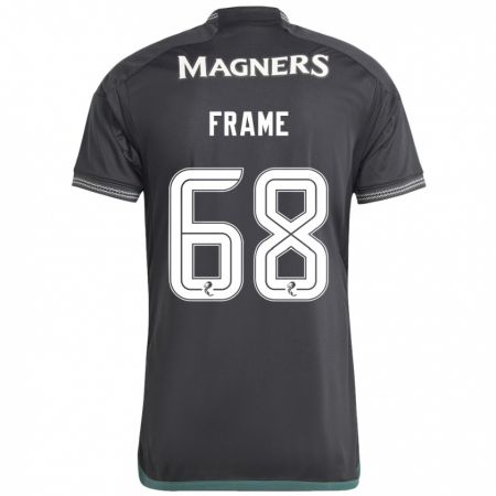 Kandiny Enfant Maillot Mitchel Frame #68 Noir Tenues Extérieur 2023/24 T-Shirt