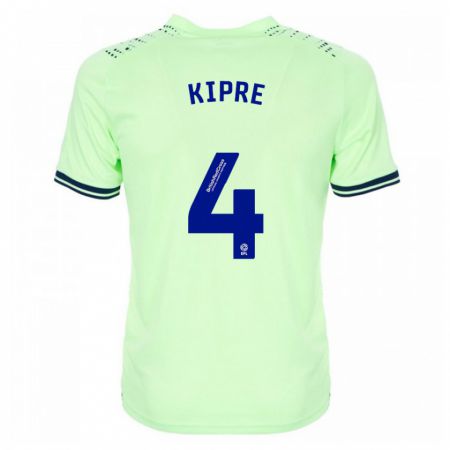 Kandiny Enfant Maillot Cédric Kipré #4 Marin Tenues Extérieur 2023/24 T-Shirt