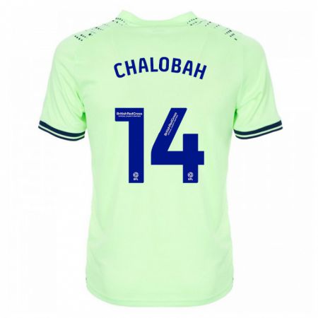 Kandiny Enfant Maillot Nathaniel Chalobah #14 Marin Tenues Extérieur 2023/24 T-Shirt