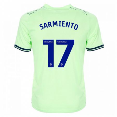 Kandiny Enfant Maillot Jeremy Sarmiento #17 Marin Tenues Extérieur 2023/24 T-Shirt