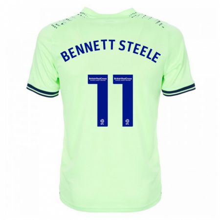 Kandiny Enfant Maillot Lizzie Bennett-Steele #11 Marin Tenues Extérieur 2023/24 T-Shirt