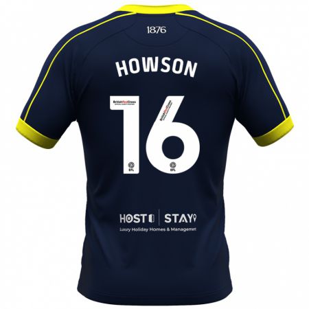 Kandiny Enfant Maillot Jonathan Howson #16 Marin Tenues Extérieur 2023/24 T-Shirt