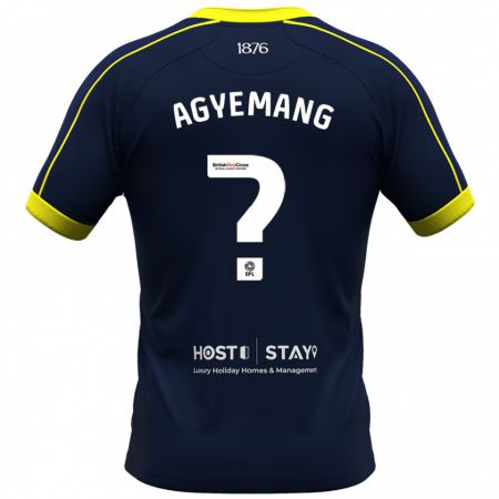 Kandiny Enfant Maillot Terrell Agyemang #0 Marin Tenues Extérieur 2023/24 T-Shirt