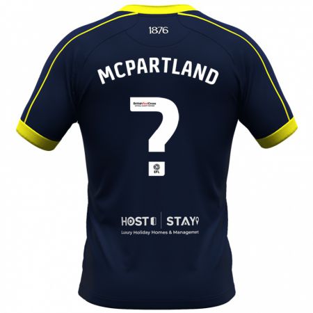 Kandiny Enfant Maillot Will Mcpartland #0 Marin Tenues Extérieur 2023/24 T-Shirt