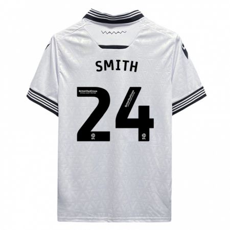 Kandiny Enfant Maillot Michael Smith #24 Blanc Tenues Extérieur 2023/24 T-Shirt