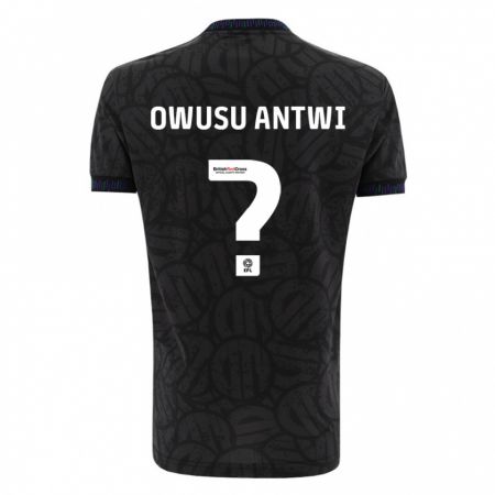 Kandiny Enfant Maillot Filbert Owusu-Antwi #0 Noir Tenues Extérieur 2023/24 T-Shirt