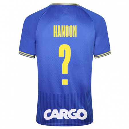 Kandiny Enfant Maillot Agam Hanoon #0 Bleu Tenues Extérieur 2023/24 T-Shirt