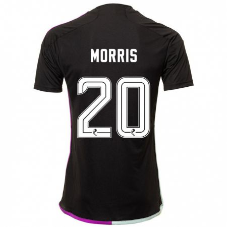 Kandiny Enfant Maillot Shayden Morris #20 Noir Tenues Extérieur 2023/24 T-Shirt