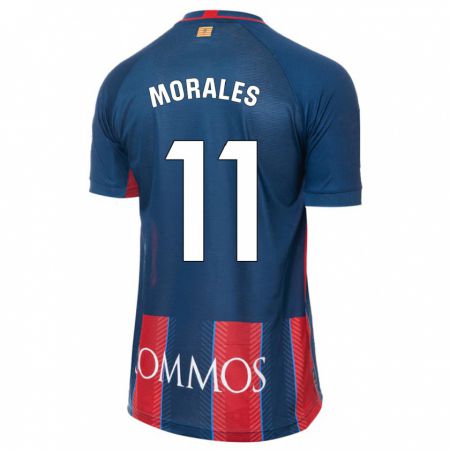 Kandiny Homme Maillot Carolina Morales #11 Marin Tenues Domicile 2023/24 T-Shirt