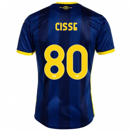 Kandiny Homme Maillot Alphadjo Cissè #80 Marin Tenues Domicile 2023/24 T-Shirt