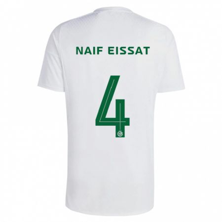 Kandiny Homme Maillot Lisav Naif Eissat #4 Vert Bleu Tenues Extérieur 2023/24 T-Shirt