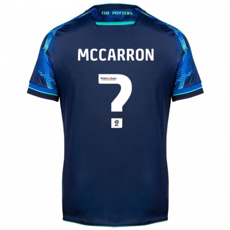 Kandiny Homme Maillot Liam Mccarron #0 Marin Tenues Extérieur 2023/24 T-Shirt