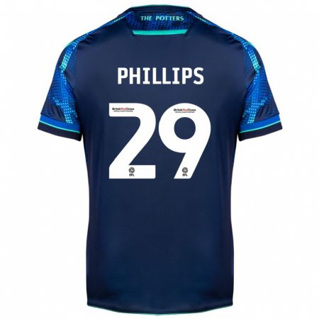 Kandiny Homme Maillot D'margio Wright-Phillips #29 Marin Tenues Extérieur 2023/24 T-Shirt