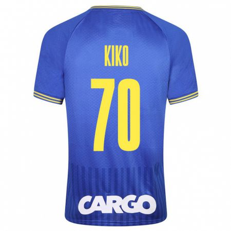 Kandiny Homme Maillot Kiko Bondoso #70 Bleu Tenues Extérieur 2023/24 T-Shirt