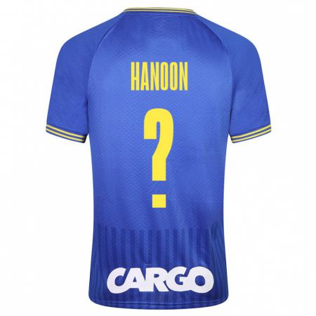 Kandiny Homme Maillot Agam Hanoon #0 Bleu Tenues Extérieur 2023/24 T-Shirt