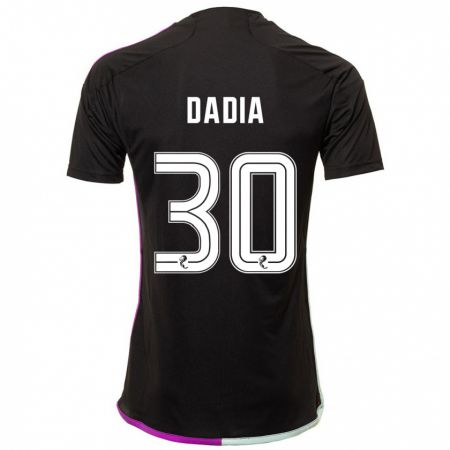 Kandiny Homme Maillot Or Dadia #30 Noir Tenues Extérieur 2023/24 T-Shirt