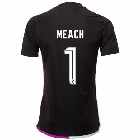 Kandiny Homme Maillot Aaliyah-Jay Meach #1 Noir Tenues Extérieur 2023/24 T-Shirt