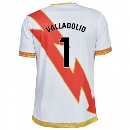 Kandiny Femme Maillot Miriam Valladolid Sánchez #1 Blanc Tenues Domicile 2023/24 T-Shirt