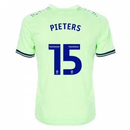 Kandiny Femme Maillot Erik Pieters #15 Marin Tenues Extérieur 2023/24 T-Shirt