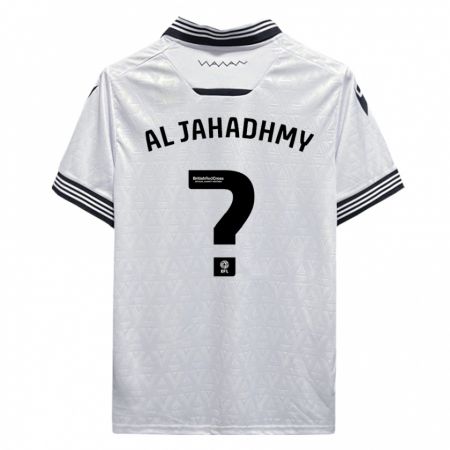 Kandiny Femme Maillot Murtadha Al-Jahadhmy #0 Blanc Tenues Extérieur 2023/24 T-Shirt
