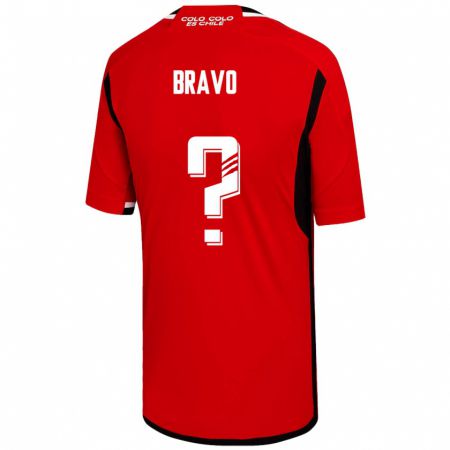 Kandiny Femme Maillot Santiago Bravo #0 Rouge Tenues Extérieur 2023/24 T-Shirt