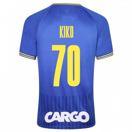 Kandiny Femme Maillot Kiko Bondoso #70 Bleu Tenues Extérieur 2023/24 T-Shirt
