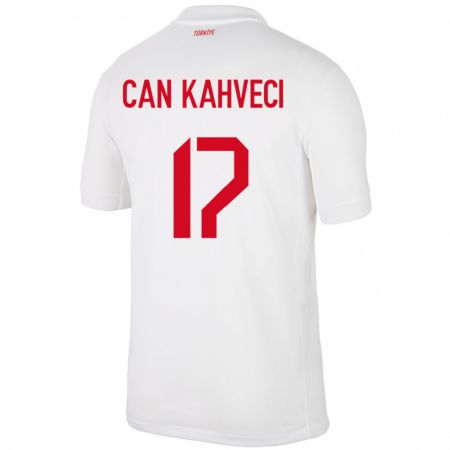 Kandiny Enfant Maillot Turquie İrfan Can Kahveci #17 Blanc Tenues Domicile 24-26 T-Shirt